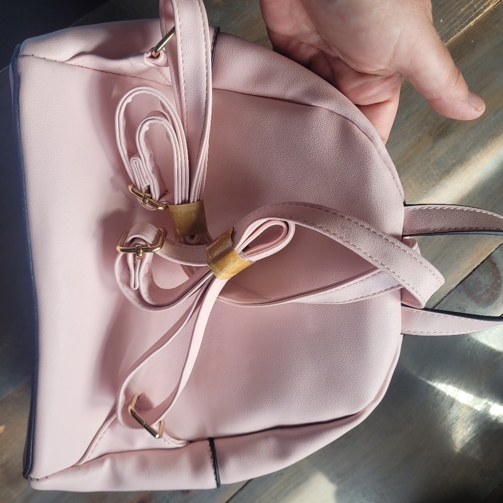 Ardene Pink Mini Backpack - Picture 3 of 6